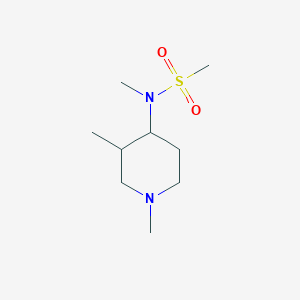 N-(1,3-dimethylpiperidin-4-yl)-N-methylmethanesulfonamide