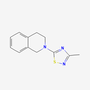 5-(3,4-dihydro-1H-isoquinolin-2-yl)-3-methyl-1,2,4-thiadiazole