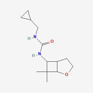 1-(Cyclopropylmethyl)-3-(7,7-dimethyl-2-oxabicyclo[3.2.0]heptan-6-yl)urea