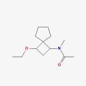 N-(3-ethoxyspiro[3.4]octan-1-yl)-N-methylacetamide