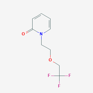 1-[2-(2,2,2-Trifluoroethoxy)ethyl]pyridin-2-one