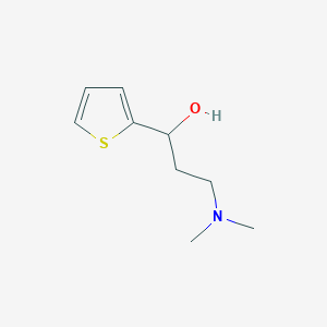 molecular formula C9H15NOS B076110 3-(Dimethylamino)-1-(2-thienyl)-1-propanol CAS No. 13636-02-7