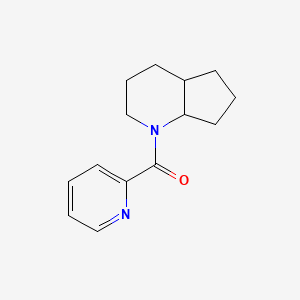 2,3,4,4a,5,6,7,7a-Octahydrocyclopenta[b]pyridin-1-yl(pyridin-2-yl)methanone