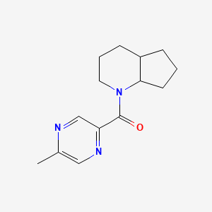 2,3,4,4a,5,6,7,7a-Octahydrocyclopenta[b]pyridin-1-yl-(5-methylpyrazin-2-yl)methanone