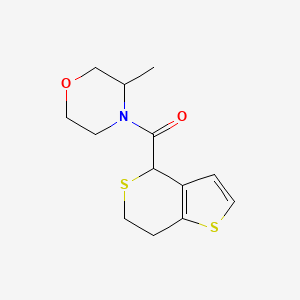 6,7-dihydro-4H-thieno[3,2-c]thiopyran-4-yl-(3-methylmorpholin-4-yl)methanone