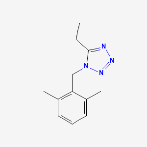 1-[(2,6-Dimethylphenyl)methyl]-5-ethyltetrazole