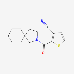 2-(2-Azaspiro[4.5]decane-2-carbonyl)thiophene-3-carbonitrile