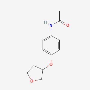 N-[4-(oxolan-3-yloxy)phenyl]acetamide