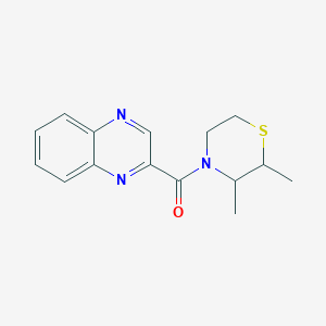 (2,3-Dimethylthiomorpholin-4-yl)-quinoxalin-2-ylmethanone