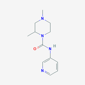 2,4-dimethyl-N-pyridin-3-ylpiperazine-1-carboxamide