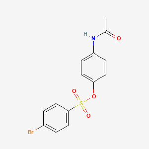 (4-Acetamidophenyl) 4-bromobenzenesulfonate