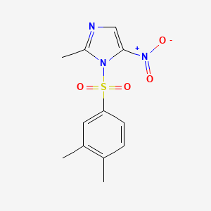 1-(3,4-Dimethylphenyl)sulfonyl-2-methyl-5-nitroimidazole