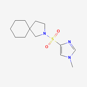 2-(1-Methylimidazol-4-yl)sulfonyl-2-azaspiro[4.5]decane