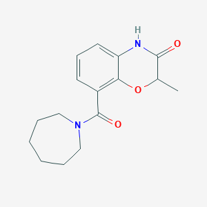 8-(azepane-1-carbonyl)-2-methyl-4H-1,4-benzoxazin-3-one