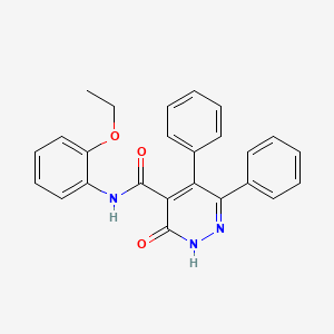 N-(2-ethoxyphenyl)-3-oxo-5,6-diphenyl-2,3-dihydropyridazine-4-carboxamide