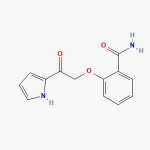 2-[2-oxo-2-(1H-pyrrol-2-yl)ethoxy]benzamide