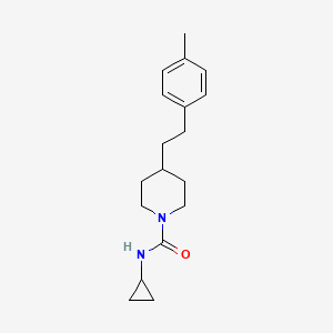 N-cyclopropyl-4-[2-(4-methylphenyl)ethyl]piperidine-1-carboxamide