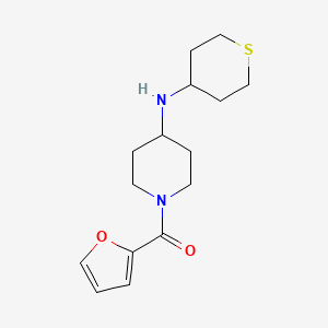 Furan-2-yl-[4-(thian-4-ylamino)piperidin-1-yl]methanone