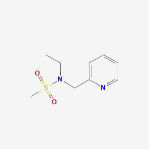 N-ethyl-N-(pyridin-2-ylmethyl)methanesulfonamide