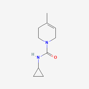 N-cyclopropyl-4-methyl-3,6-dihydro-2H-pyridine-1-carboxamide