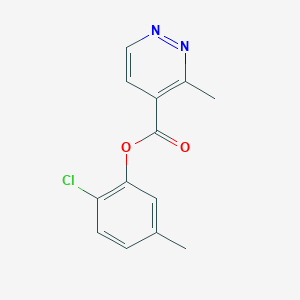 (2-Chloro-5-methylphenyl) 3-methylpyridazine-4-carboxylate