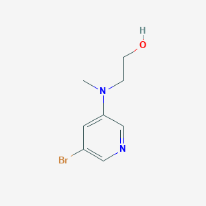 2-[(5-Bromopyridin-3-yl)-methylamino]ethanol