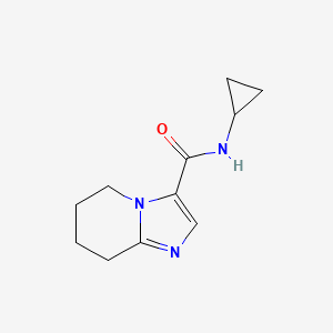 N-cyclopropyl-5,6,7,8-tetrahydroimidazo[1,2-a]pyridine-3-carboxamide