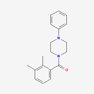 (2,3-Dimethylphenyl)-(4-phenylpiperazin-1-yl)methanone