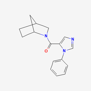 2-Azabicyclo[2.2.1]heptan-2-yl-(3-phenylimidazol-4-yl)methanone