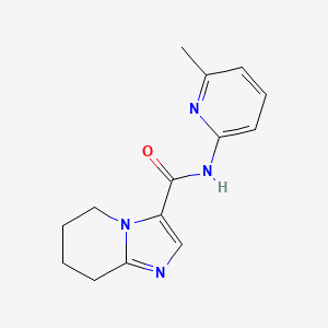 N-(6-methylpyridin-2-yl)-5,6,7,8-tetrahydroimidazo[1,2-a]pyridine-3-carboxamide