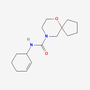 N-cyclohex-2-en-1-yl-6-oxa-9-azaspiro[4.5]decane-9-carboxamide