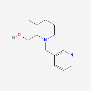 [3-Methyl-1-(pyridin-3-ylmethyl)piperidin-2-yl]methanol