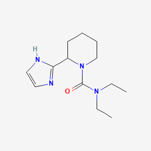 N,N-diethyl-2-(1H-imidazol-2-yl)piperidine-1-carboxamide