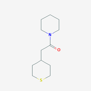 1-Piperidin-1-yl-2-(thian-4-yl)ethanone