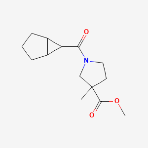 Methyl 1-(bicyclo[3.1.0]hexane-6-carbonyl)-3-methylpyrrolidine-3-carboxylate