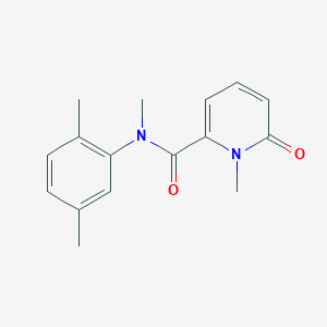 N-(2,5-dimethylphenyl)-N,1-dimethyl-6-oxopyridine-2-carboxamide