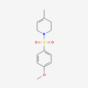 1-(4-methoxyphenyl)sulfonyl-4-methyl-3,6-dihydro-2H-pyridine