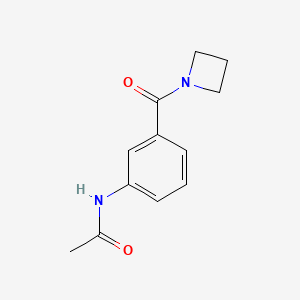 N-[3-(azetidine-1-carbonyl)phenyl]acetamide