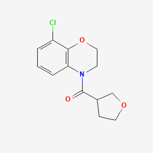 (8-Chloro-2,3-dihydro-1,4-benzoxazin-4-yl)-(oxolan-3-yl)methanone