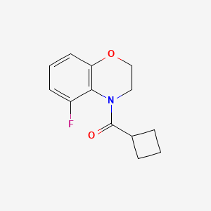 Cyclobutyl-(5-fluoro-2,3-dihydro-1,4-benzoxazin-4-yl)methanone