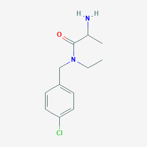 (S)-2-Amino-N-(4-chlorobenzyl)-N-ethylpropanamide