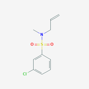 3-chloro-N-methyl-N-prop-2-enylbenzenesulfonamide