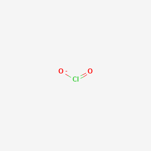 molecular formula ClH2O2+ B076162 亚氯酸盐 CAS No. 14998-27-7