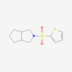 2-thiophen-2-ylsulfonyl-3,3a,4,5,6,6a-hexahydro-1H-cyclopenta[c]pyrrole