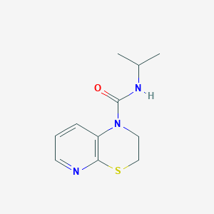 N-propan-2-yl-2,3-dihydropyrido[2,3-b][1,4]thiazine-1-carboxamide