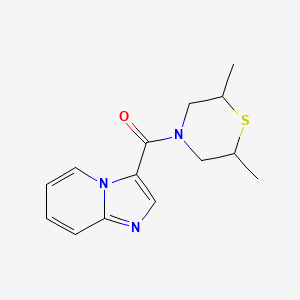 (2,6-Dimethylthiomorpholin-4-yl)-imidazo[1,2-a]pyridin-3-ylmethanone