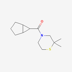 6-Bicyclo[3.1.0]hexanyl-(2,2-dimethylthiomorpholin-4-yl)methanone