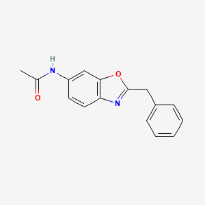 N-(2-benzyl-1,3-benzoxazol-6-yl)acetamide