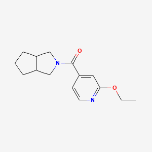 3,3a,4,5,6,6a-hexahydro-1H-cyclopenta[c]pyrrol-2-yl-(2-ethoxypyridin-4-yl)methanone