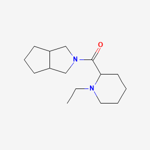 3,3a,4,5,6,6a-hexahydro-1H-cyclopenta[c]pyrrol-2-yl-(1-ethylpiperidin-2-yl)methanone